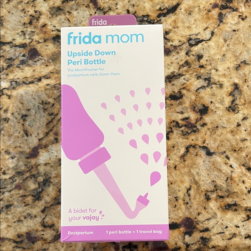 Frida Mom Upside Down Peri Bottle - Pink